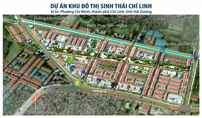 Dự án khu đô thị sinh thái Chí Linh
