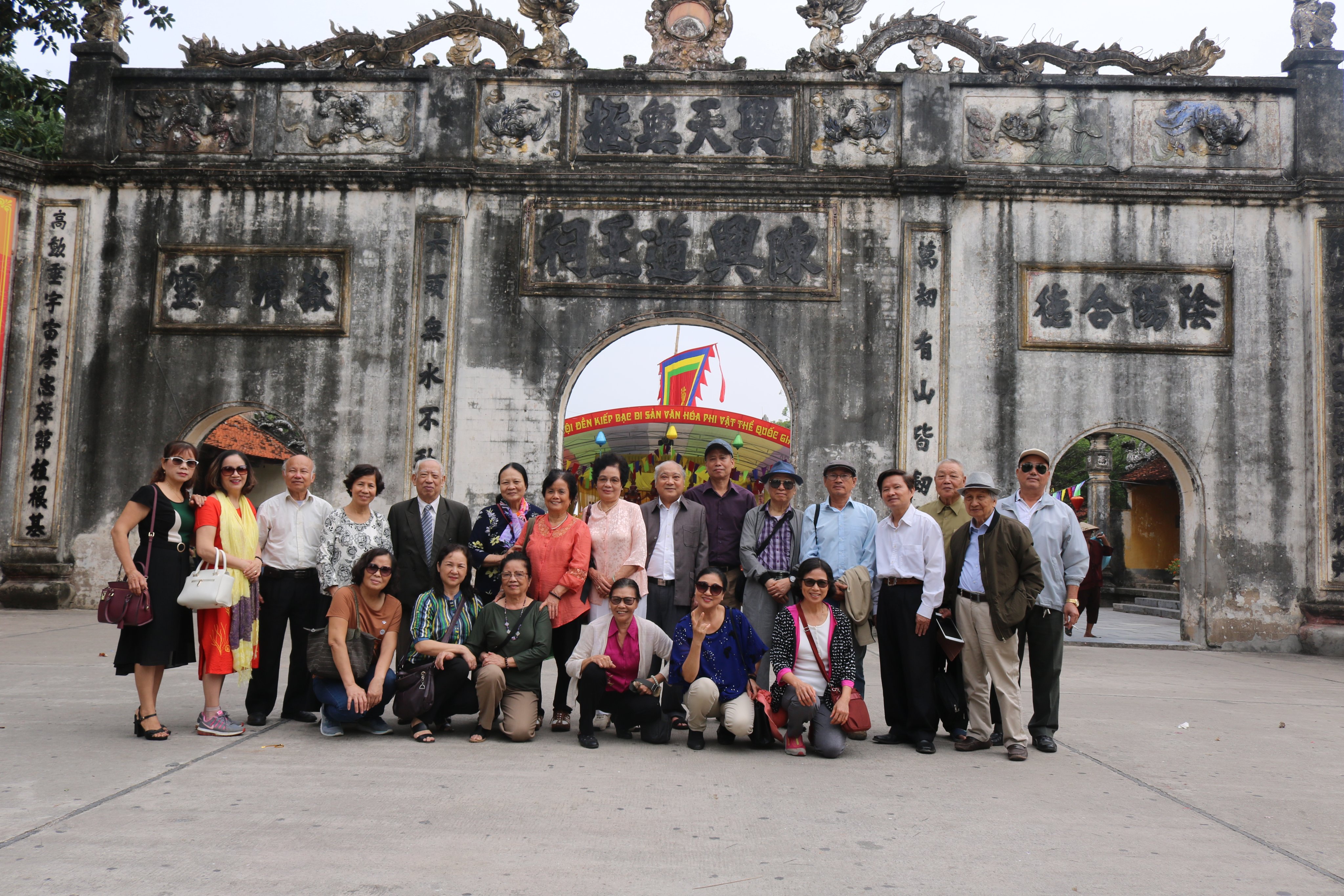 Tổ chức đoàn hưu trí Tổng công ty CTX và Bộ Xây dựng tham quan thành phố Chí Linh, tỉnh Hải Dương năm 2019